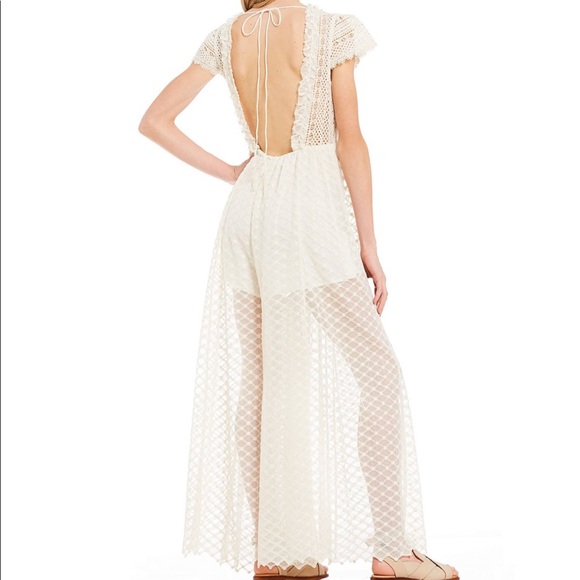 Free People Chleo Embroidered Maxi Jumpsuit - Picture 2 of 5